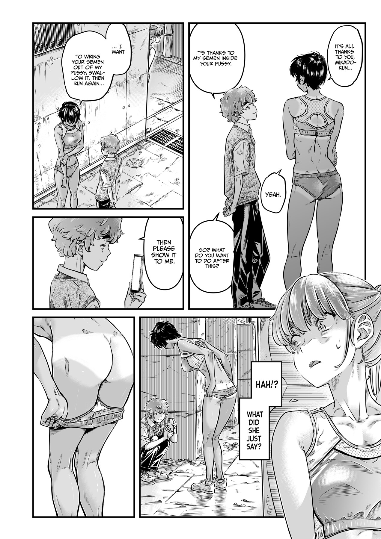 Hentai Manga Comic-The Dominant Track And Field Girl Can't Be Satisfied By A Nobody's Dick-Read-15